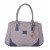 NEW STYLE BY Walter Valentino Italian LEATHER TRIM STRUCTURED HANDBAG BAG V155TLP